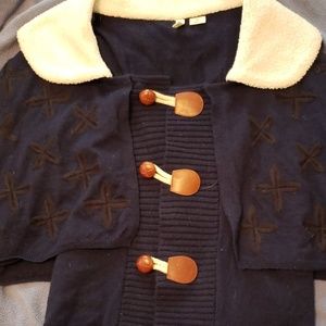 Cape and vest from anthropologie